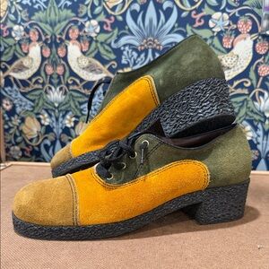 Men’s Bostonian Suede Platform Shoes